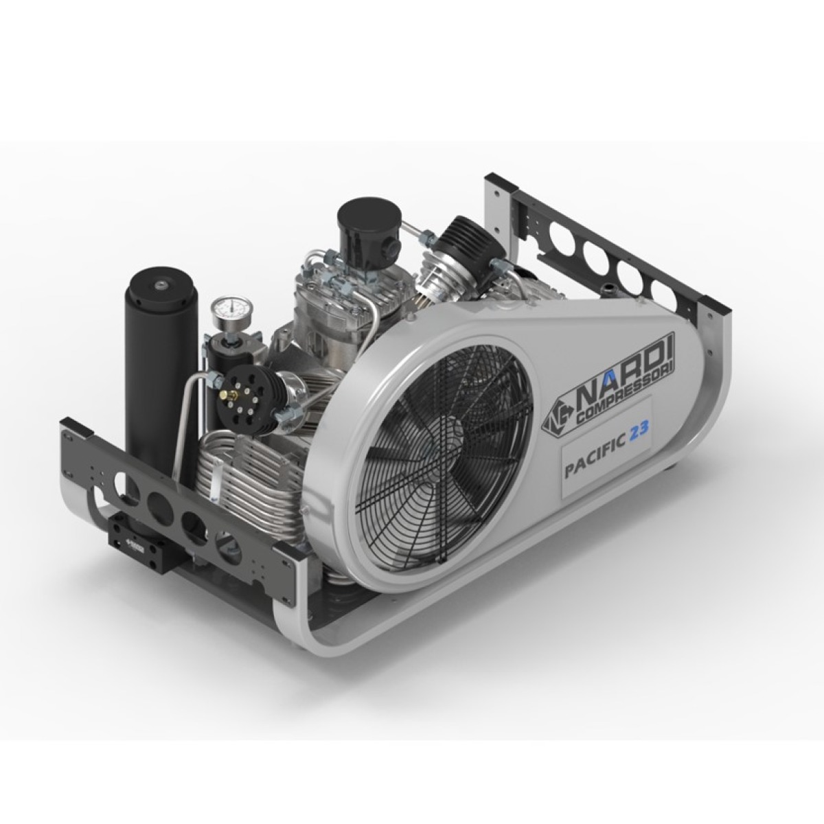 <div class="artikeluber">Hochdruck-/Atemluftkompressor</div> PACIFIC E 23 - 225 bar