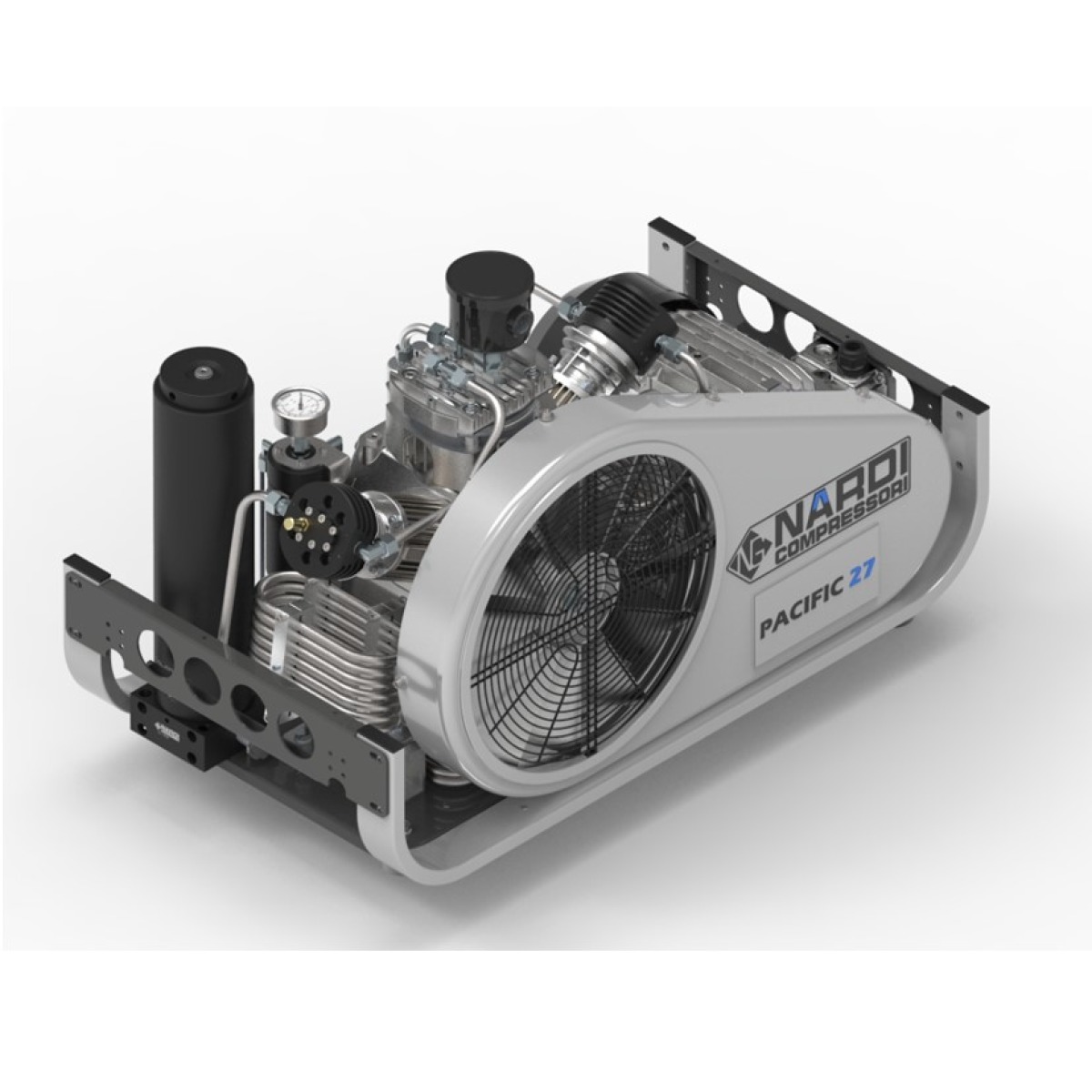 <div class="artikeluber">Hochdruck-/Atemluftkompressor</div> PACIFIC E 27 - 330 bar