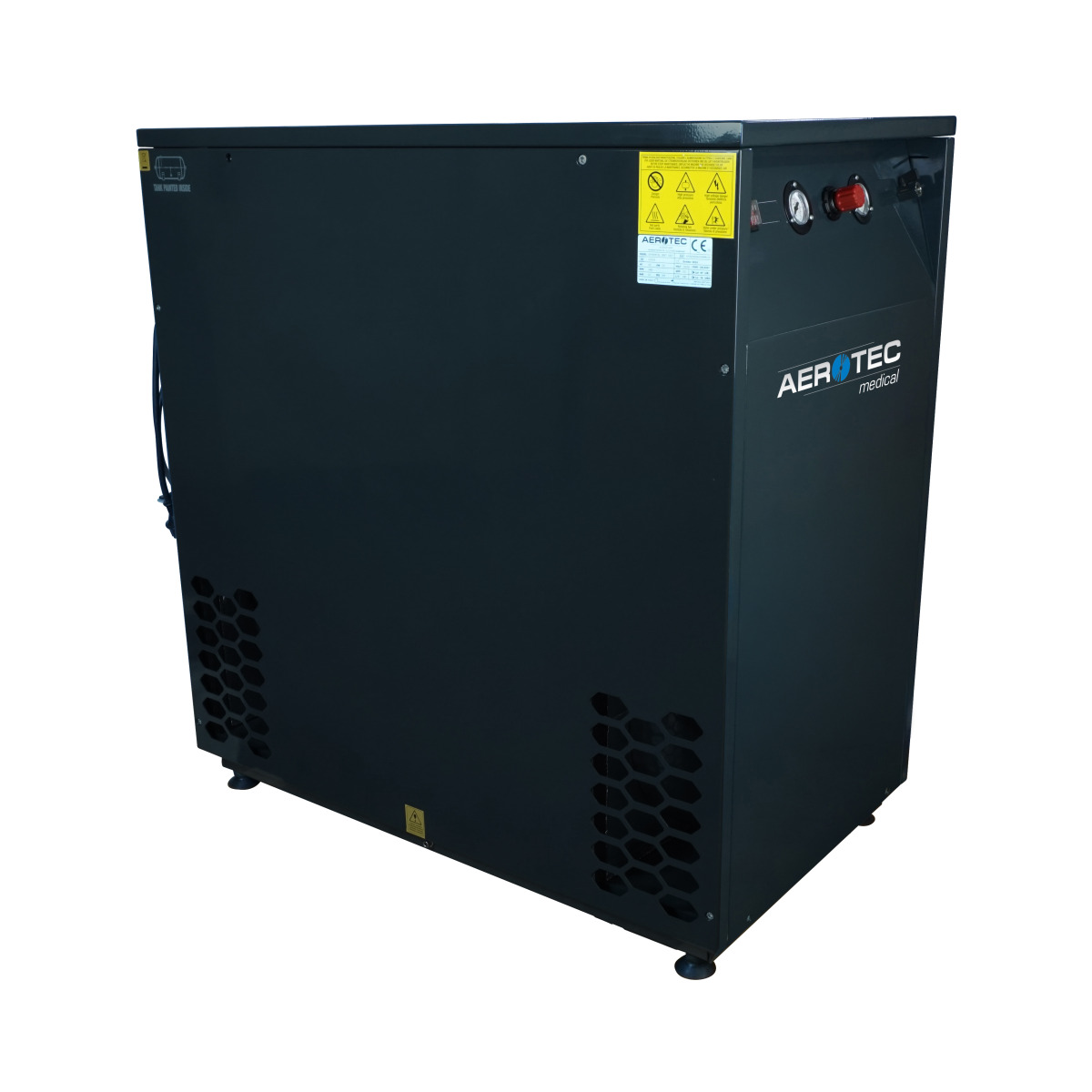 <div class="artikeluber">Dentalkompressor</div>AEROMEDIC XTR 4D-90 SUPERSIL MIT Trockner - 230 V