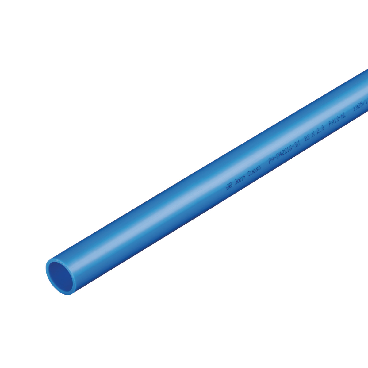 AEROconnect PA12-Rohr hart Ø 18 mm schwarz, 20x3m Stange