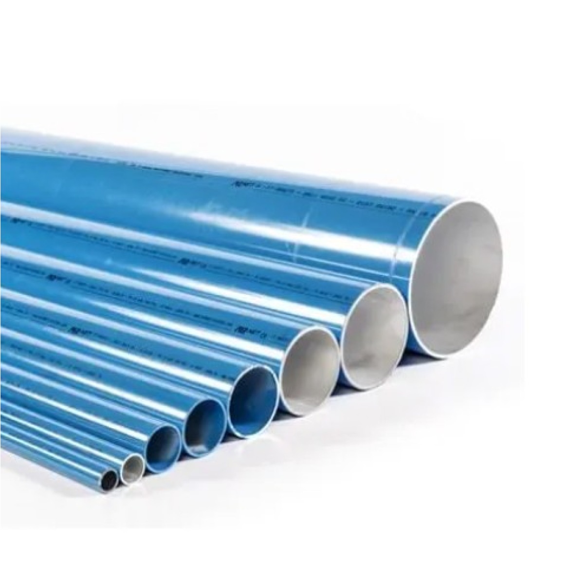 AEROconnect Eloxiertes Rohr blau Ø 40 mm, Stange 5,70 m