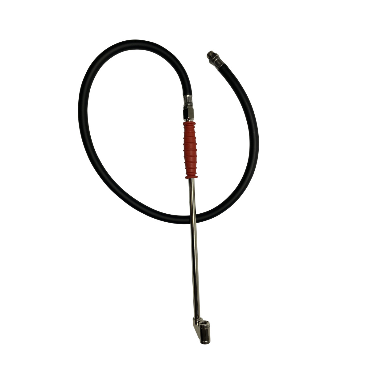 Tankstellenstecker 34 cm 1/4 Zoll AG mit 85 cm Schlauch